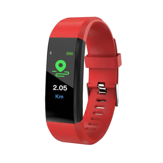 Senioren Smartwatch Met Gezondheidsmonitor En Helder LED Display