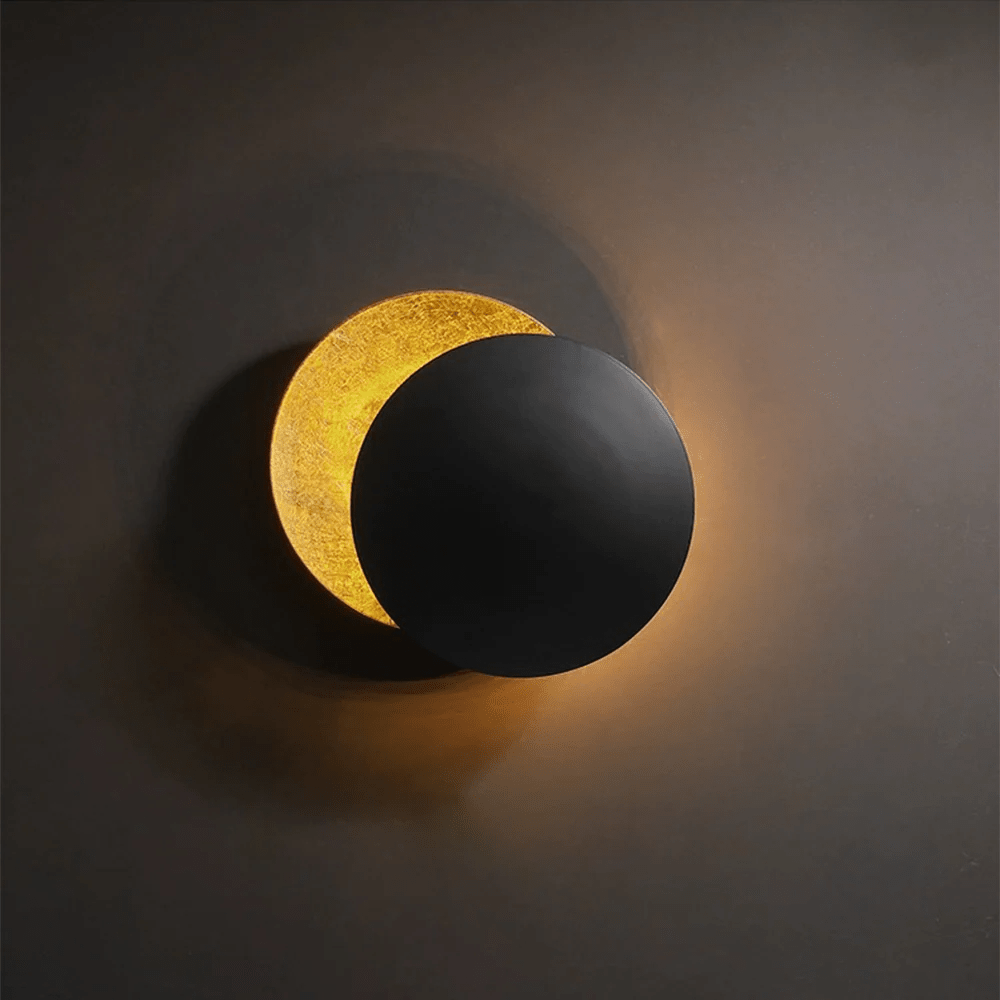 LED Wandlamp Met Dubbele Schijven, Zachte Lichtaccenten En Dagelijks Modern Ontwerp