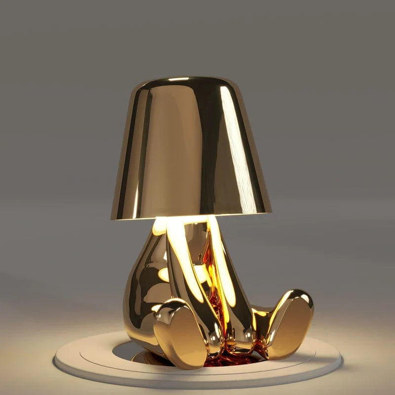 Moderne Tafellamp Met Artistiek Figuurontwerp En Touchbediening