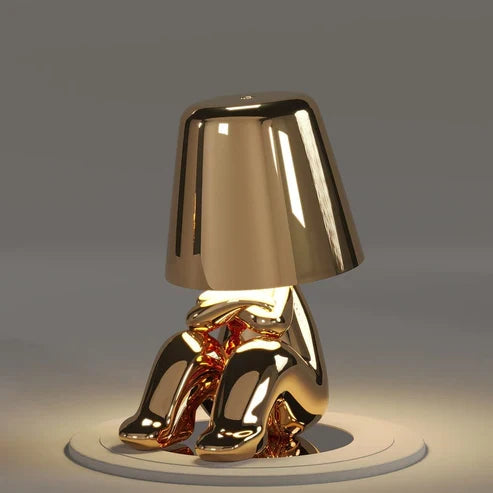 Moderne Tafellamp Met Artistiek Figuurontwerp En Touchbediening