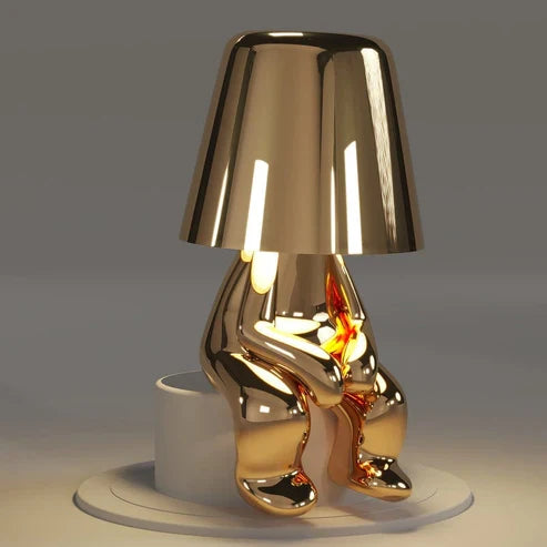 Moderne Tafellamp Met Artistiek Figuurontwerp En Touchbediening