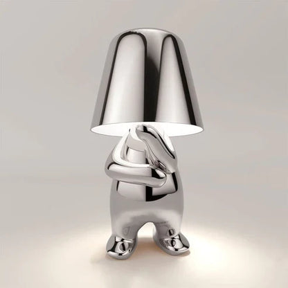Moderne Tafellamp Met Artistiek Figuurontwerp En Touchbediening