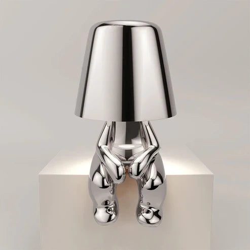 Moderne Tafellamp Met Artistiek Figuurontwerp En Touchbediening