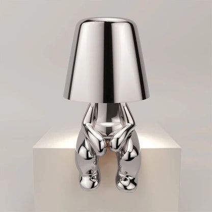 Moderne Tafellamp Met Artistiek Figuurontwerp En Touchbediening