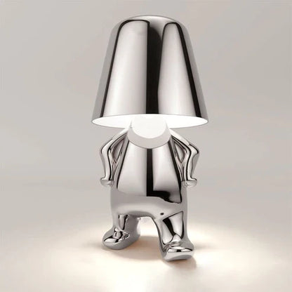 Moderne Tafellamp Met Artistiek Figuurontwerp En Touchbediening