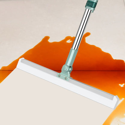 Siliconen Vloerwisser Met Ergonomische Steel En Dubbele Reinigingsopties