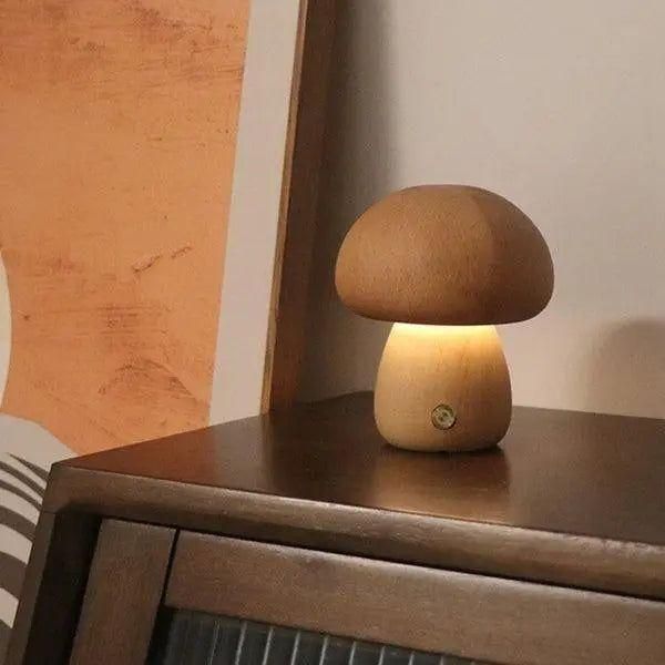 Sfeervolle Paddenstoel Tafellamp Met Dimbare Verlichting
