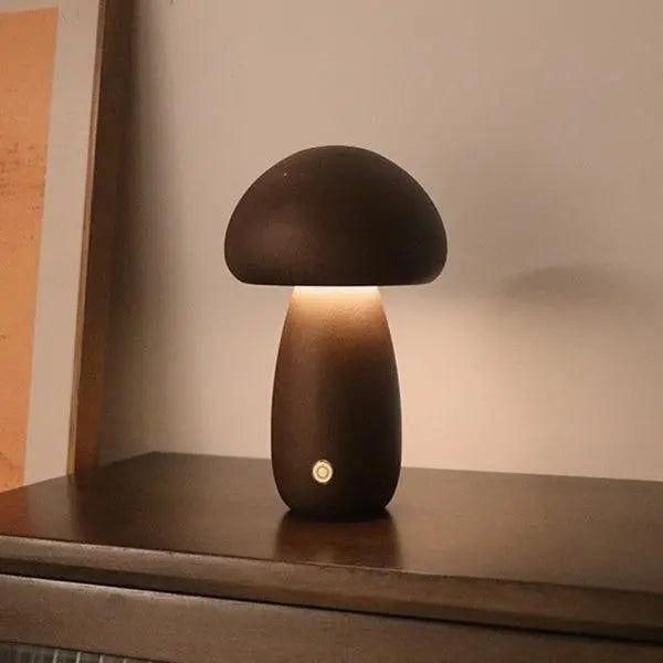 Sfeervolle Paddenstoel Tafellamp Met Dimbare Verlichting