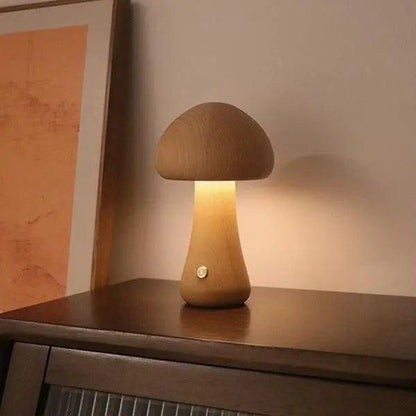 Sfeervolle Paddenstoel Tafellamp Met Dimbare Verlichting