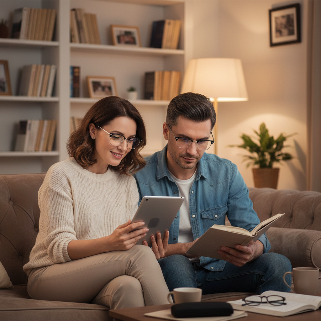 Leesbril Met Blauwlichtfilter Voor Comfortabel Lezen En Schermgebruik