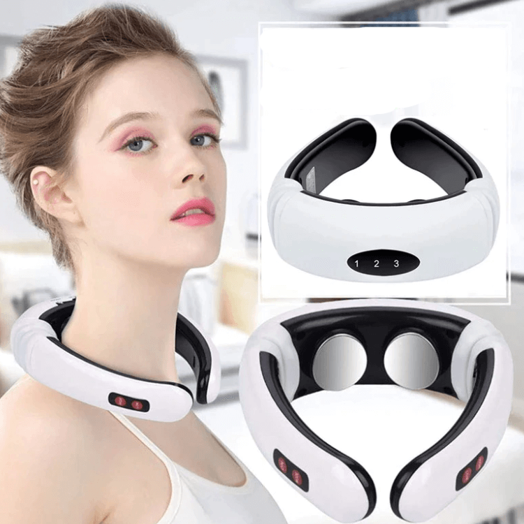 Slimme Nekmassager Met Warmtefunctie En Dagelijkse Spierontspanning