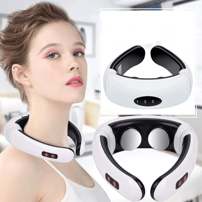 Slimme Nekmassager Met Warmtefunctie En Dagelijkse Spierontspanning