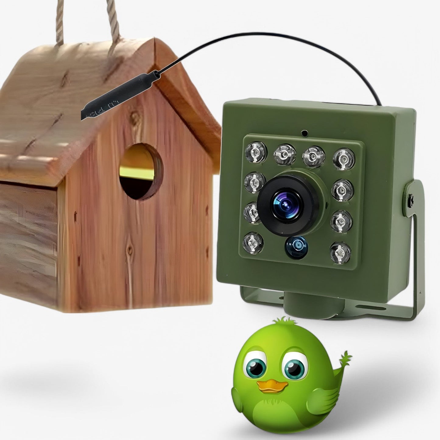 Draadloze Buiten­camera met Helder Beeld en Weerbestendige Behuizing