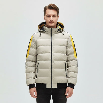 Omkeerbare Winterjas Heren Met Warme Isolatie En Dagelijkse Comfortabele Pasvorm