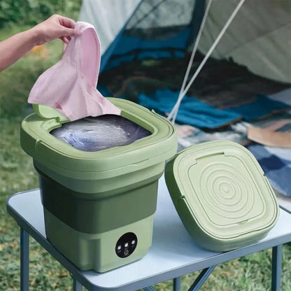 Opvouwbare Mini Wasmachine Voor Kleine Wasjes En Onderweg