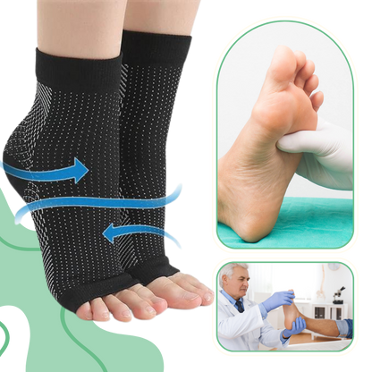 Neuropathie Sokken Met Open Teen En Gerichte Compressie