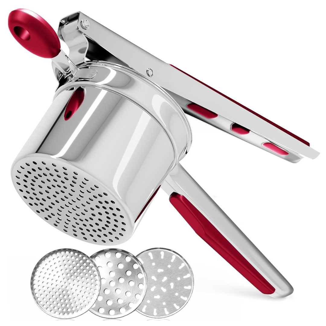 Aardappelstamper RVS Zware Kwaliteit Compact Ontwerp