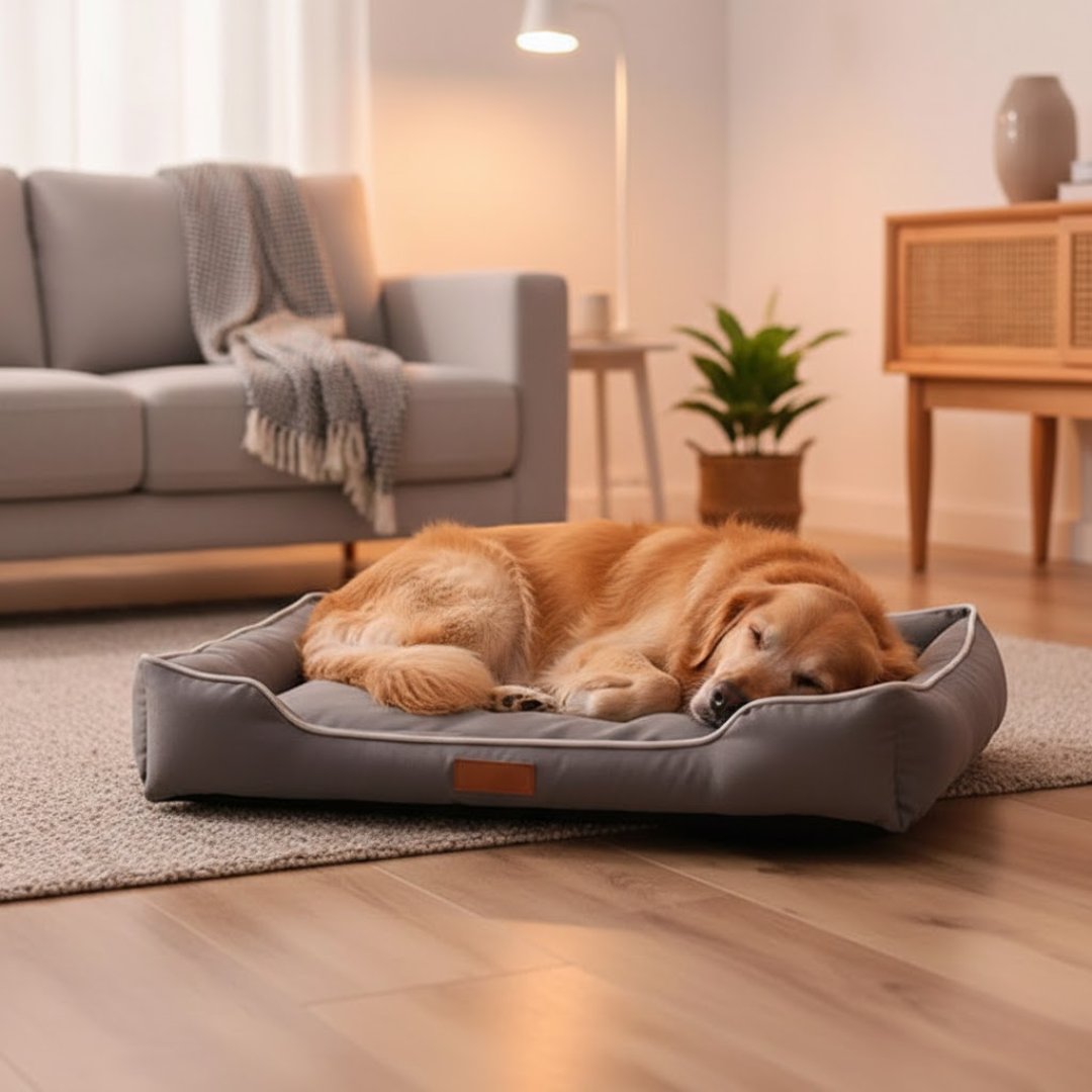 Hondenbed met Ortopedische Vulling en Zachte Hoes