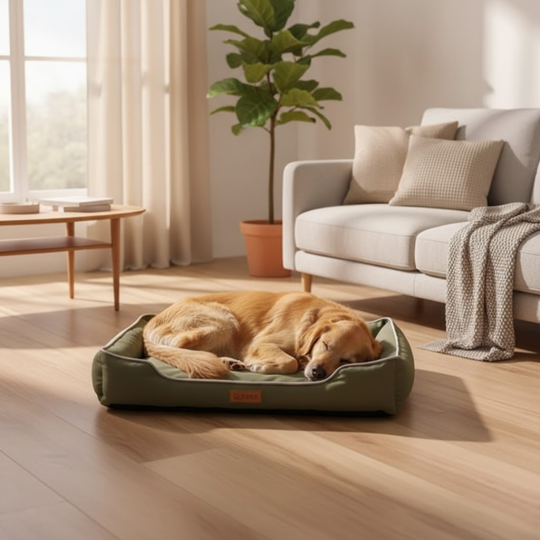 Hondenbed met Ortopedische Vulling en Zachte Hoes