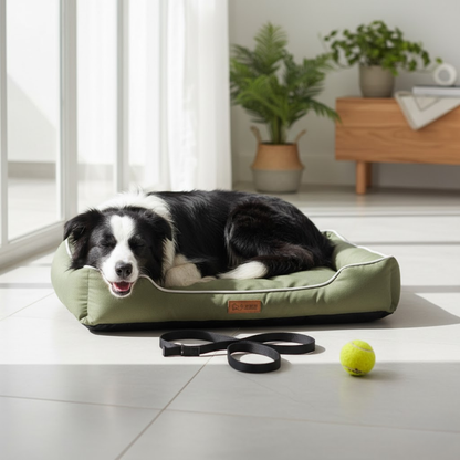 Hondenbed met Ortopedische Vulling en Zachte Hoes