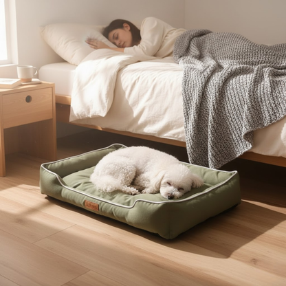 Hondenbed met Ortopedische Vulling en Zachte Hoes