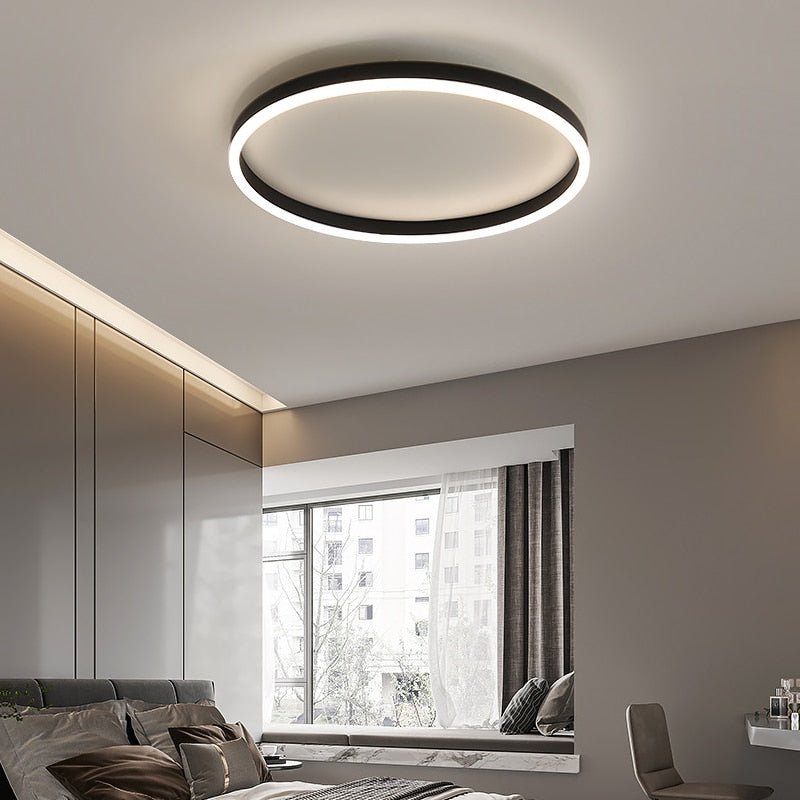 Moderne LED Plafondlamp Met Ronde Vorm Voor Stijlvolle Verlichting