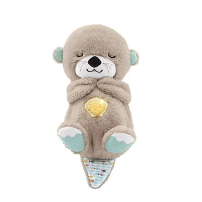 Pluche Slaapvriend Met Rustige Ademhaling, Muziek En Warm Nachtlicht