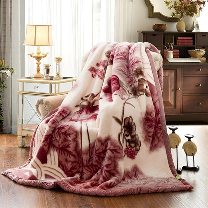 Luxe Dubbelzijdig Pluche Plaid van Kunstbont en Microvezel