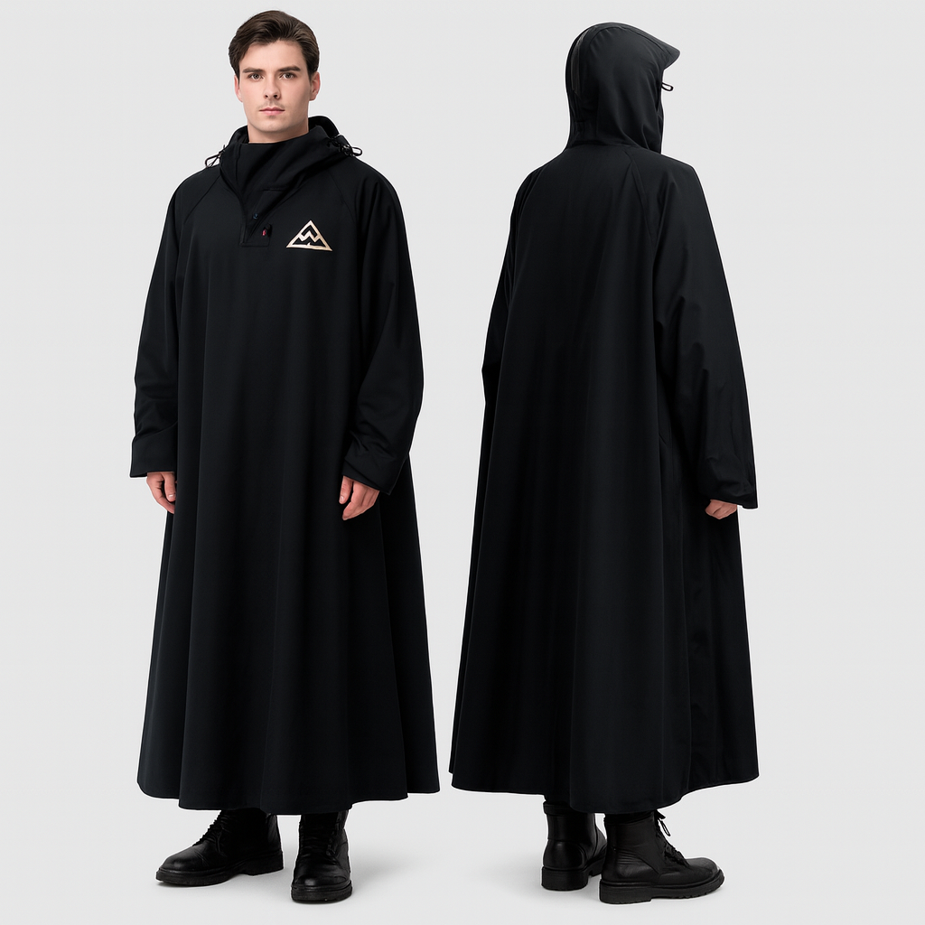 Regenponcho Met Waterdichte Bescherming En Dagelijkse Comfortabele Pasvorm