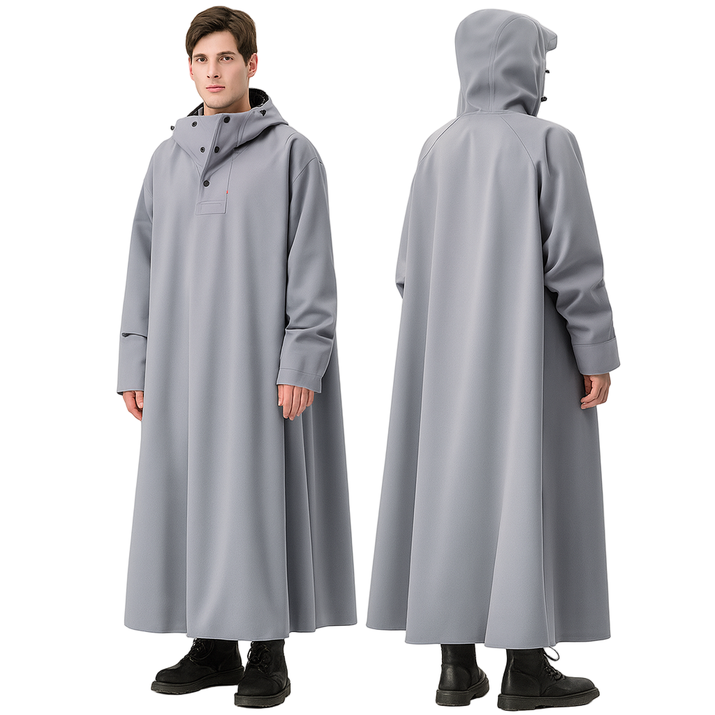 Regenponcho Met Waterdichte Bescherming En Dagelijkse Comfortabele Pasvorm
