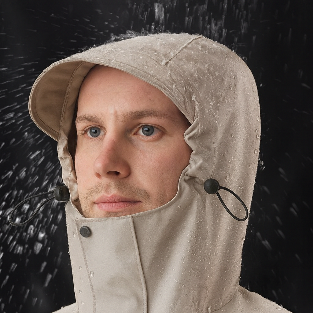Regenponcho Met Waterdichte Bescherming En Dagelijkse Comfortabele Pasvorm