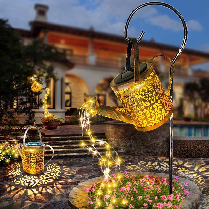 Solar Gieterlamp Met Magisch Watervaleffect Voor Buiten
