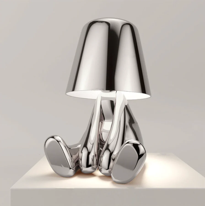 Artistieke LED Tafellamp met Warme Lichtgloed
