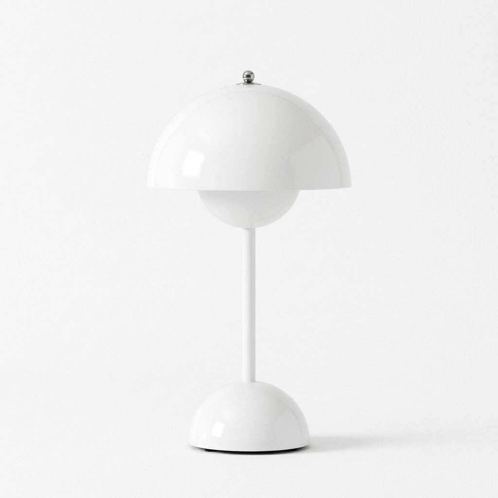 Tafellamp Met Pilootkap, Compact Ontwerp En Dagelijks Zachte Lichtverdeling