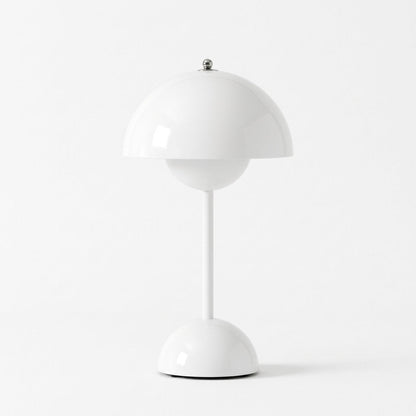 Tafellamp Met Pilootkap, Compact Ontwerp En Dagelijks Zachte Lichtverdeling