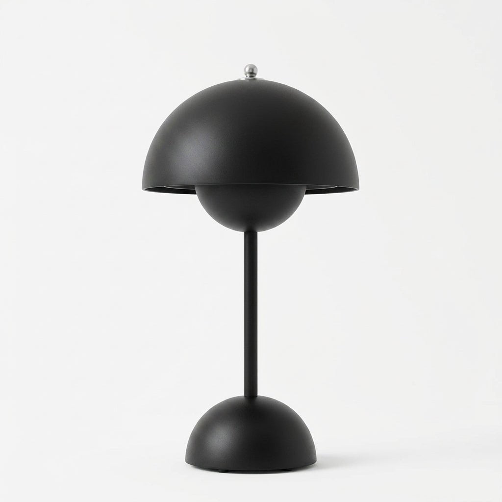 Tafellamp Met Pilootkap, Compact Ontwerp En Dagelijks Zachte Lichtverdeling