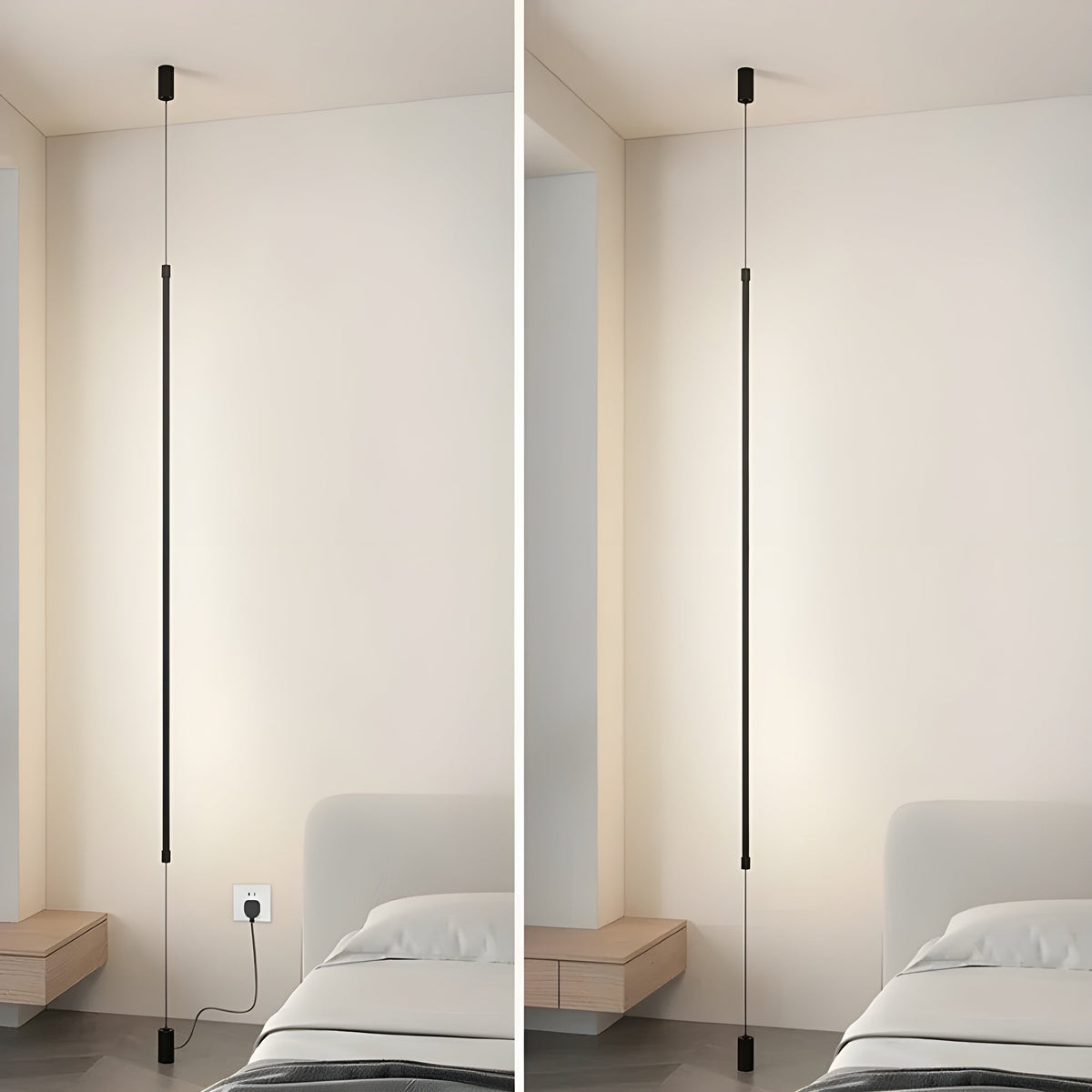 Minimalistische LED Vloerlamp Met Scandinavisch Design