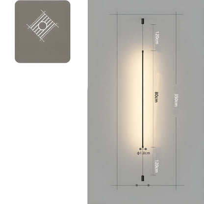Minimalistische LED Vloerlamp Met Scandinavisch Design