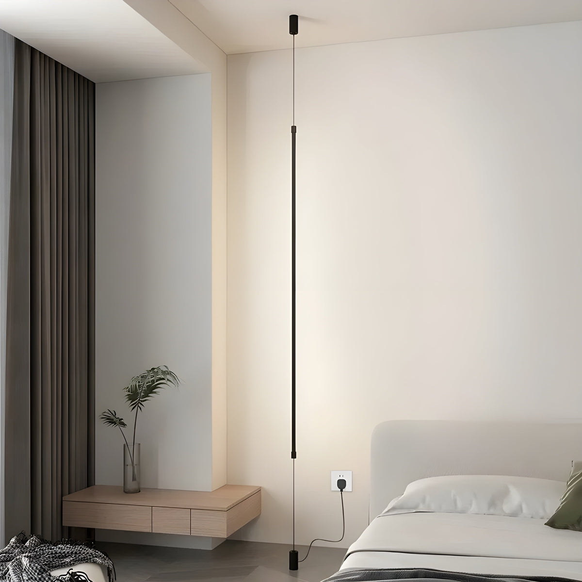 Minimalistische LED Vloerlamp Met Scandinavisch Design