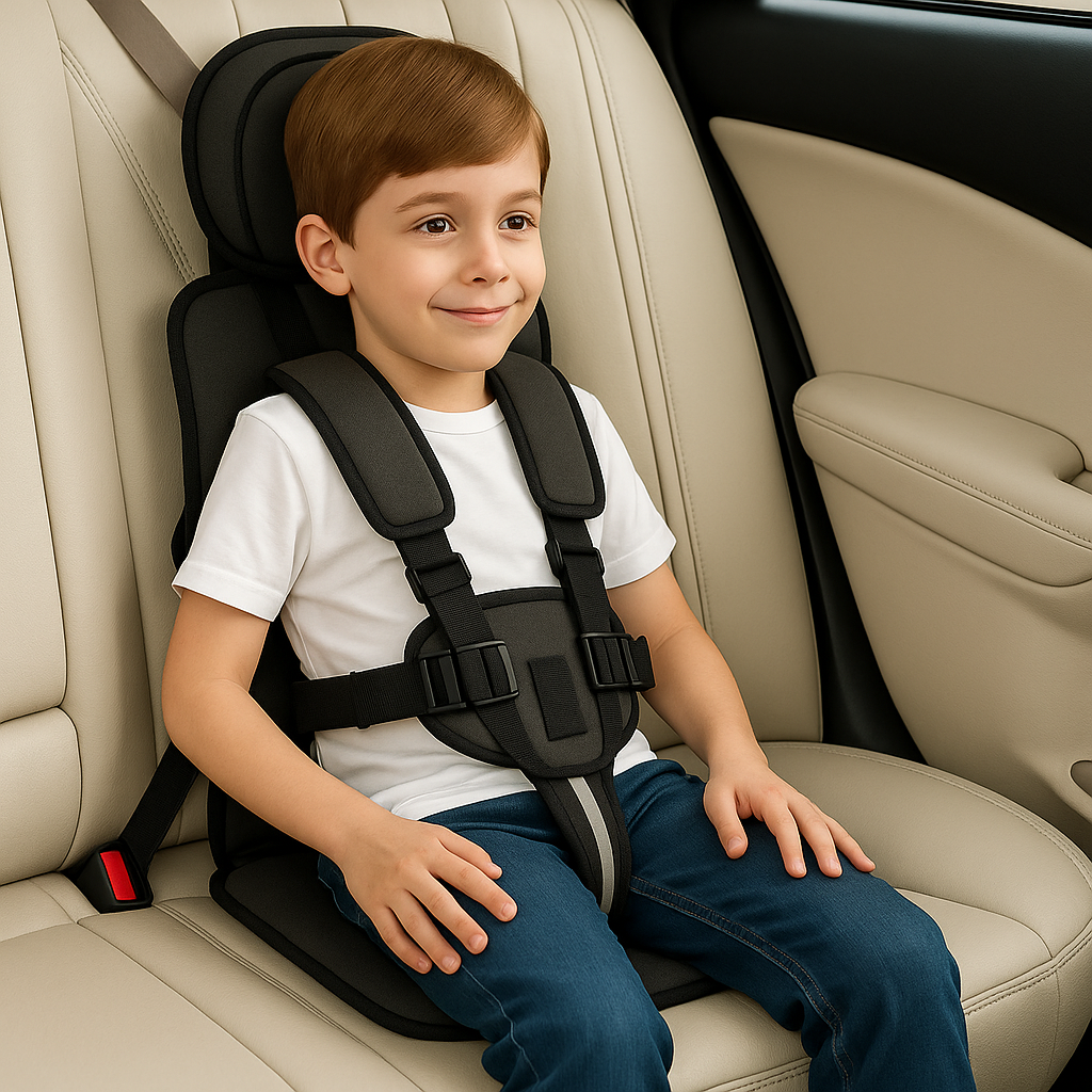 Draagbare Veilige Kinderzitverhoger Voor Auto Reizen