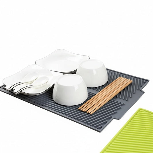 Siliconen Afdruipmat met Antislip Ribbelstructuur