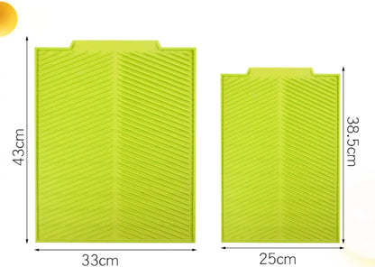 Siliconen Afdruipmat met Antislip Ribbelstructuur