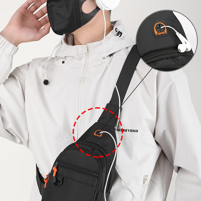 Waterdichte Crossbody Tas Met Meerdere Opbergvakken Voor Dagelijks Gebruik