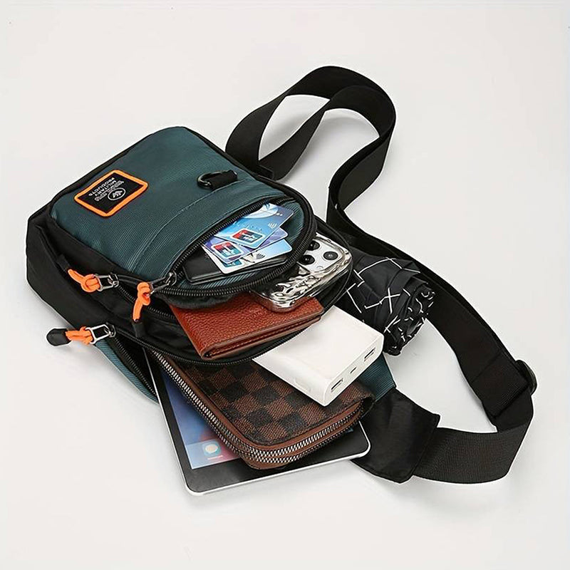 Waterdichte Crossbody Tas Met Meerdere Opbergvakken Voor Dagelijks Gebruik