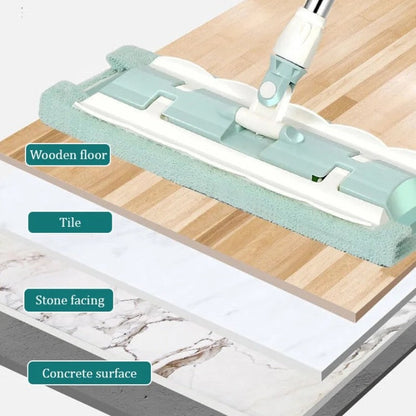 Microvezel Vloerdweil Met 360° Draaibare Kop Voor Efficiënte Reiniging
