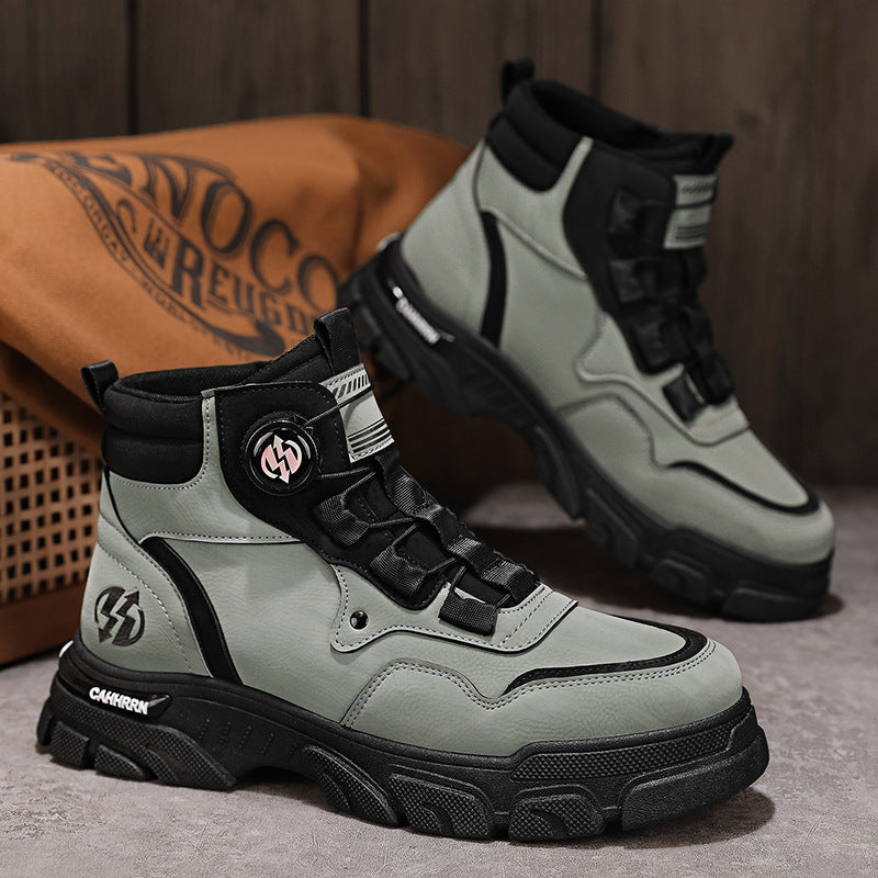 Werk- En Outdoorschoenen Met Draaisluiting Voor Snel En Comfortabel Gebruik