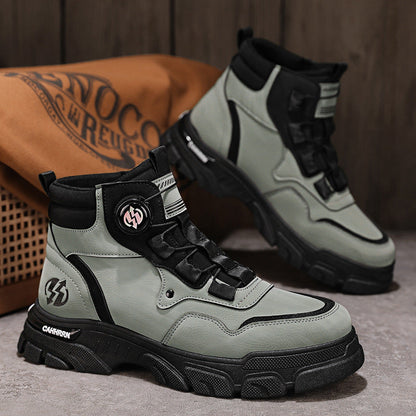 Werk- En Outdoorschoenen Met Draaisluiting Voor Snel En Comfortabel Gebruik