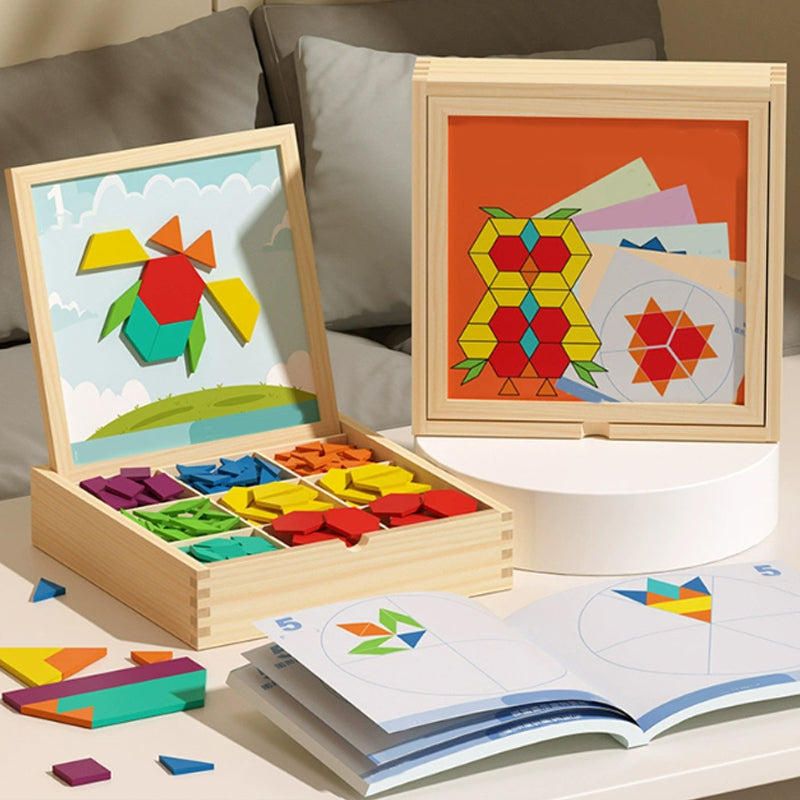 Magnetische Houten Bouwset Met 180 Of 220 Stukken Voor Creatief En Educatief Spelen