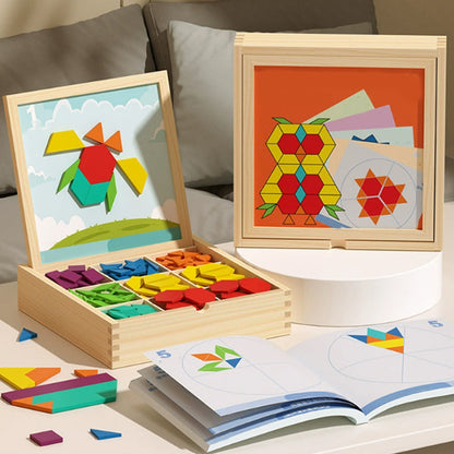 Magnetische Houten Bouwset Met 180 Of 220 Stukken Voor Creatief En Educatief Spelen