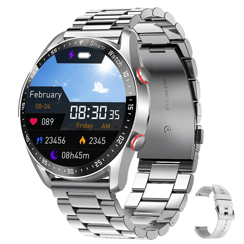 Gezondheidsmonitor Horloge Met Niet‑Invasieve Meting En Slimme Functies